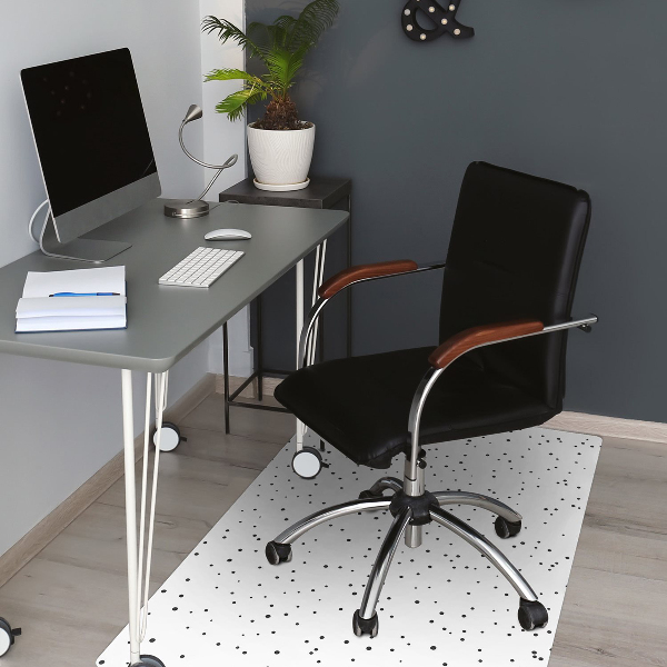 Alfombra para silla de escritorio Puntos caóticos