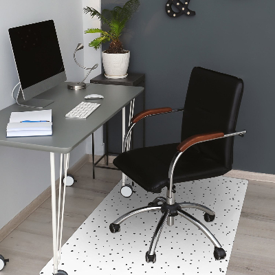 Alfombra para silla de escritorio Puntos caóticos