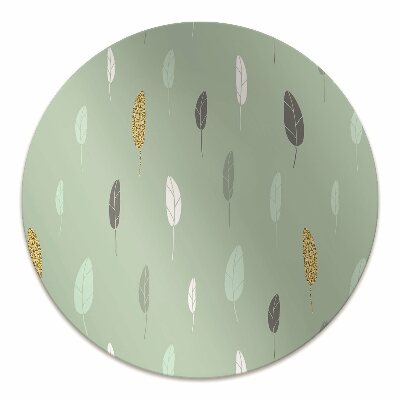 Alfombra silla ordenador Hojas