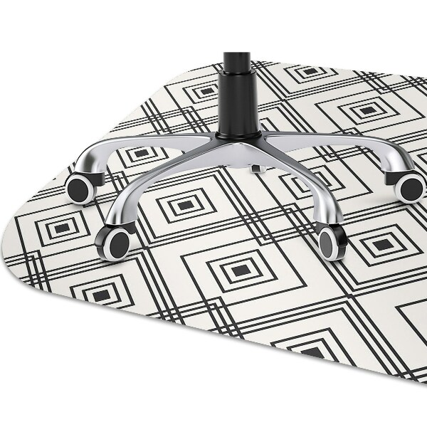 Alfombra para silla de escritorio Ilusión geométrica