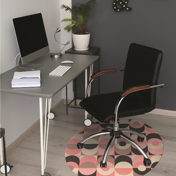 Alfombra para silla de escritorio Patrón antiguo