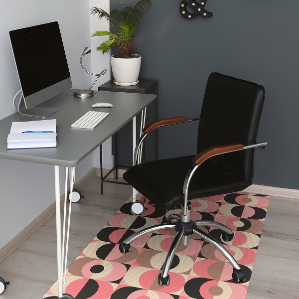 Alfombra para silla de escritorio Patrón antiguo