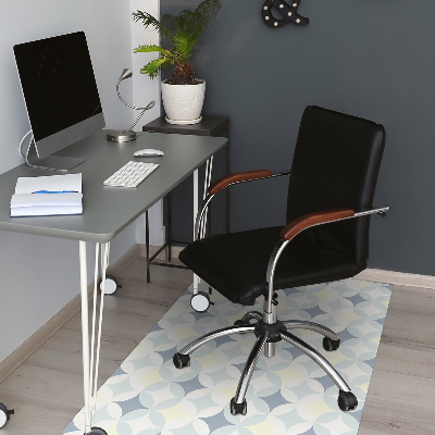 Alfombra para silla de escritorio Textura retro
