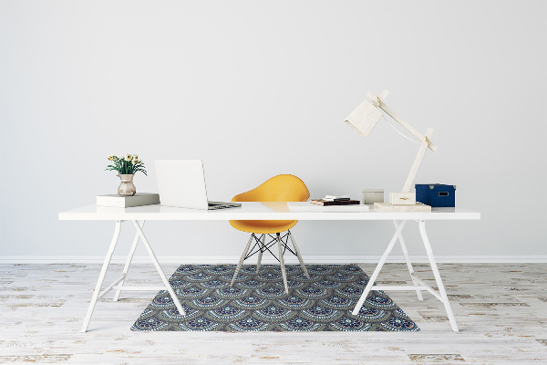 Alfombra para silla de escritorio Patrón decorativo
