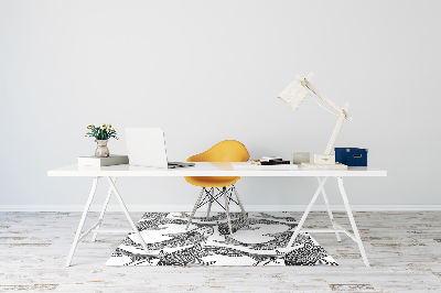 Alfombra para silla de escritorio Pez koi