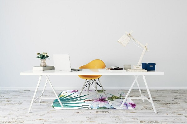 Alfombra para silla de escritorio Naturaleza tropical