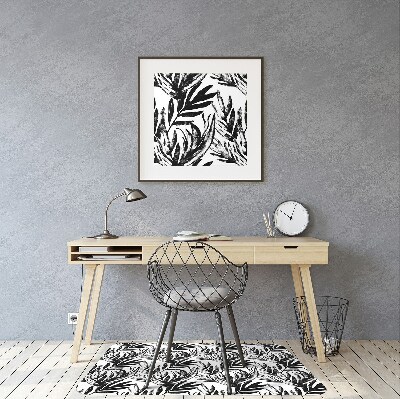 Alfombra para silla de escritorio Monstruo negro