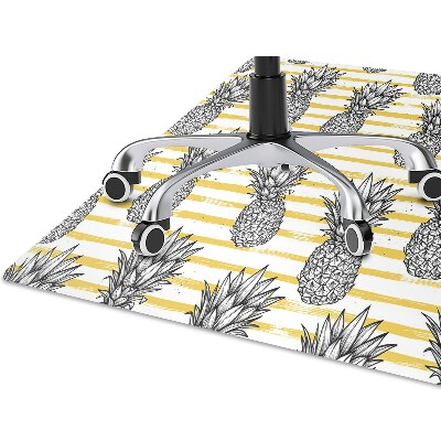 Alfombrilla para silla de escritorio Piña