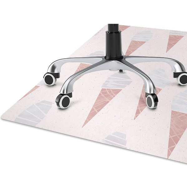 Alfombra silla ordenador Helado en gofres