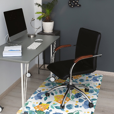 Alfombra para silla de escritorio Hipopótamo