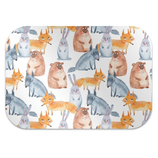 Alfombra para silla de escritorio Animales