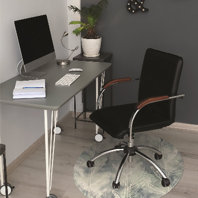 Alfombrilla para silla de escritorio Plantas