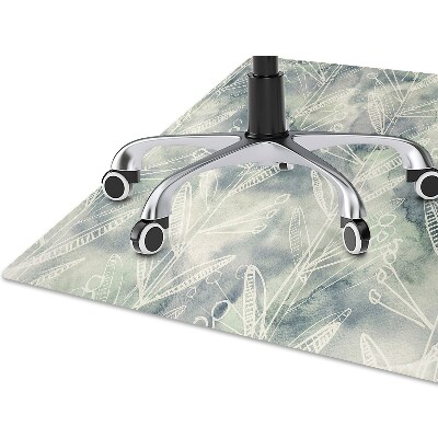 Alfombrilla para silla de escritorio Plantas