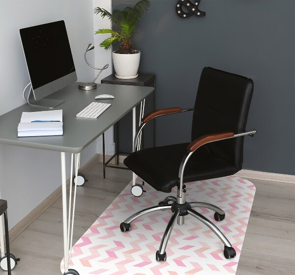 Alfombra para silla de escritorio Espiga geométrica