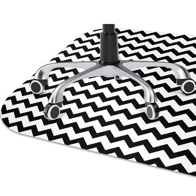 Alfombra para silla de escritorio Negro