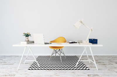 Alfombra para silla de escritorio Negro