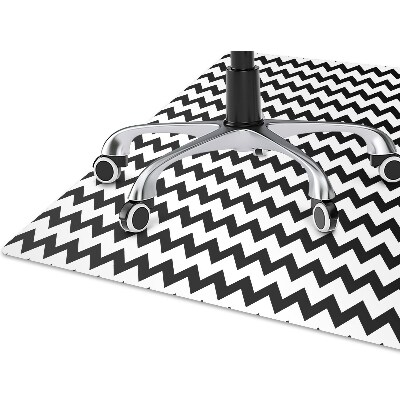 Alfombra para silla de escritorio Negro