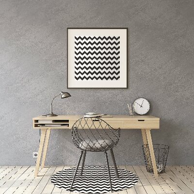 Alfombra para silla de escritorio Negro