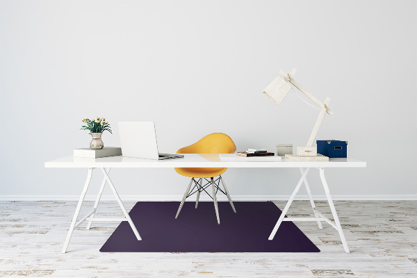 Alfombra silla ordenador Azul acero