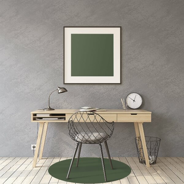 Alfombra para silla de escritorio Color verde oscuro