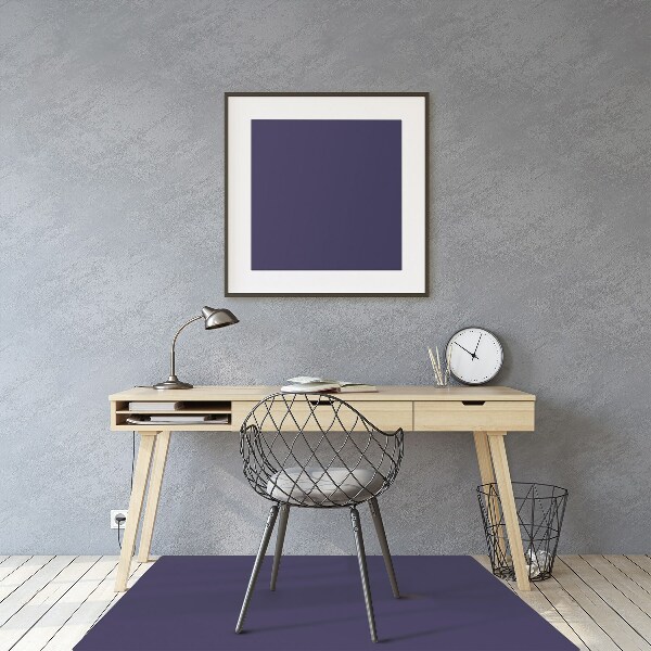 Alfombra silla escritorio Azul marino