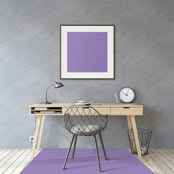 Alfombra para silla de escritorio Color de lavanda