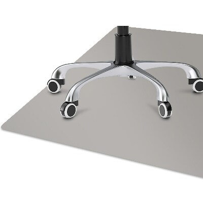 Alfombra silla ordenador Color plata