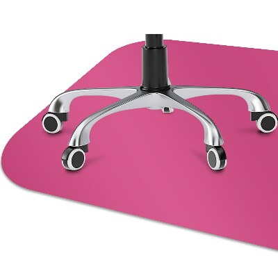 Alfombra para silla de escritorio Color rosa