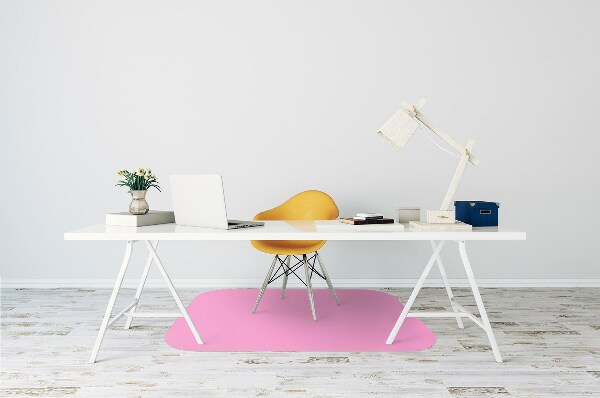Alfombra silla escritorio Color rosa claro