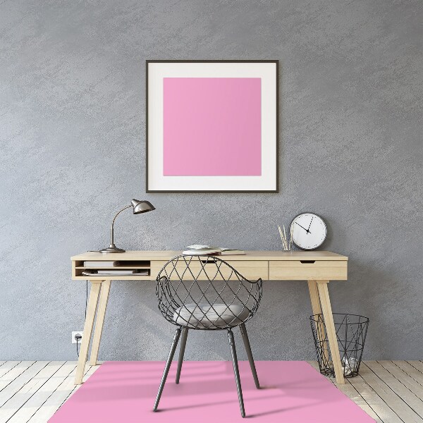 Alfombra silla escritorio Color rosa claro