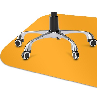 Alfombra silla ordenador Color amarillo intermedio