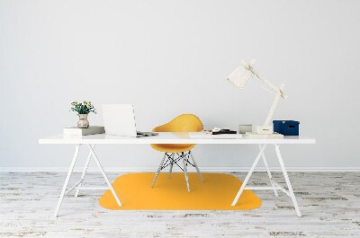 Alfombra silla ordenador Color amarillo intermedio
