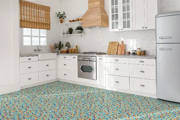 Azulejos vinílicos Mosaico colorido