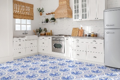 Baldosas vinílicas autoadhesivas Molino de viento de estilo azulejos