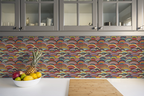 Losetas vinílicas Ondas de mosaico