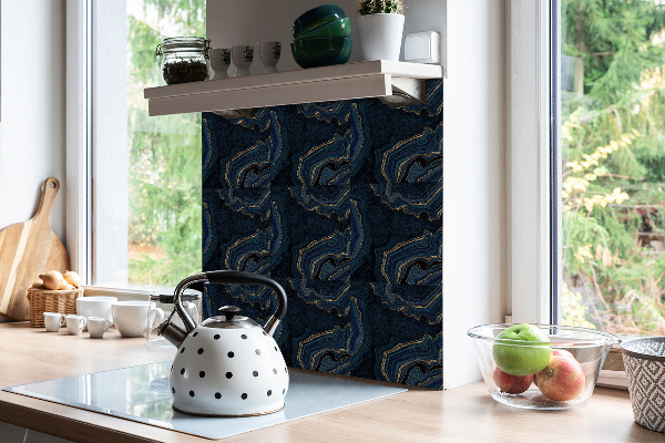 Azulejos vinílicos Patrón oscuro con estilo
