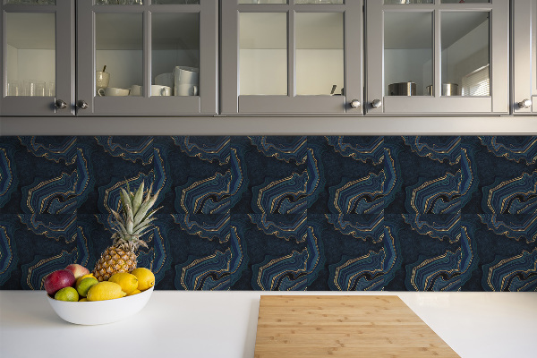 Azulejos vinílicos Patrón oscuro con estilo