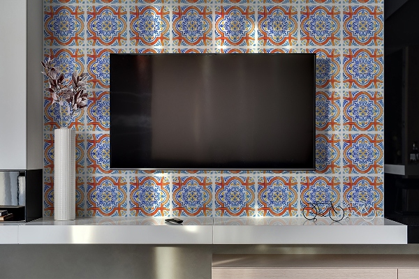 Revestimiento pared pvc Gráficos de azulejos