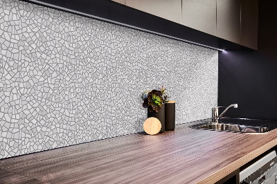 Revestimiento pared pvc Mosaico gris