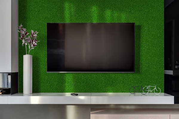 Revestimiento pared pvc Textura decorativa de hierba