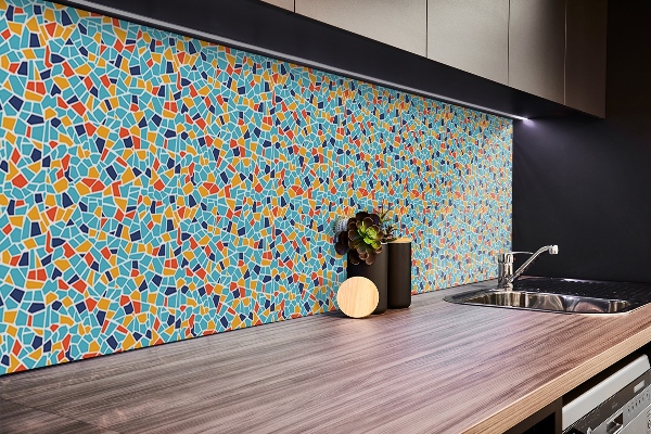 Revestimiento pared pvc Mosaico colorido