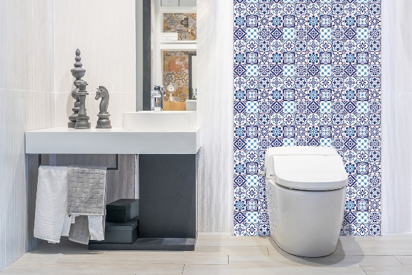 Revestimiento pared pvc Patrón azulejos