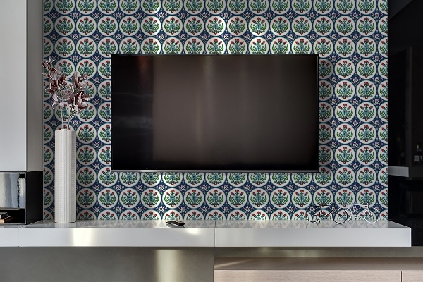Revestimiento pared pvc Tulipanes turcos