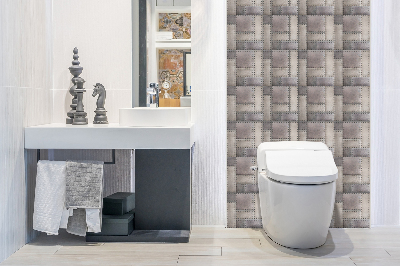 Revestimiento pared pvc Textura de chapa