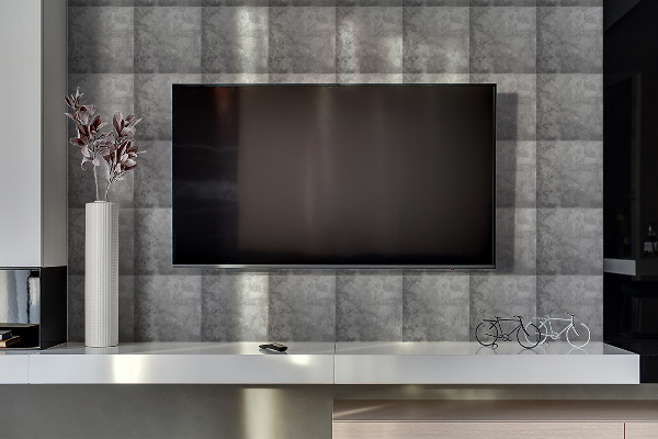Revestimiento pared pvc Piso de concreto