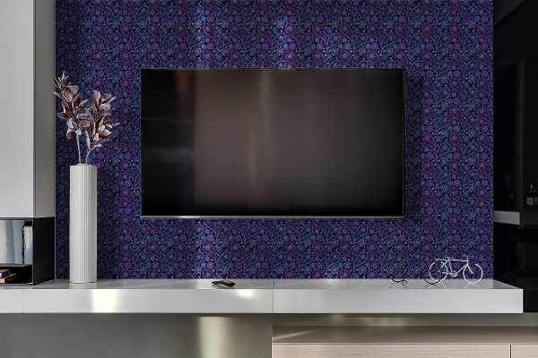 Revestimiento de pared de PVC Patrón de paisley