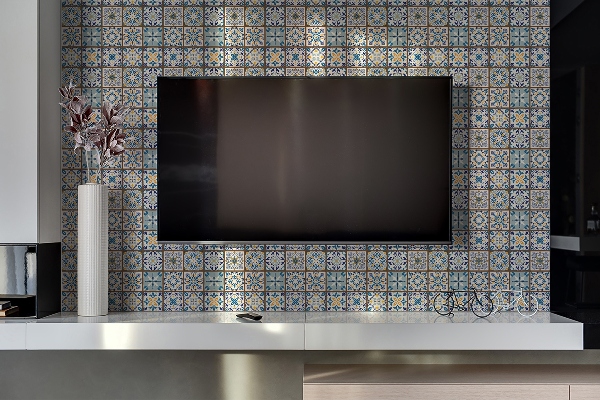 Revestimiento de pared de PVC Mosaico árabe