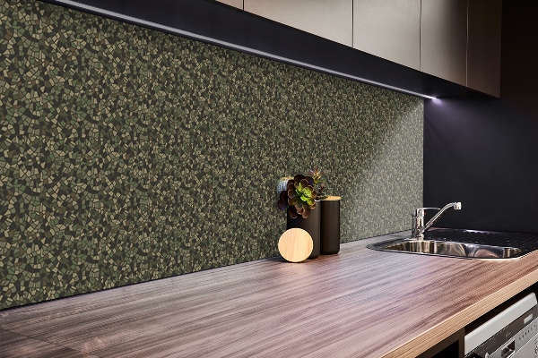 Revestimiento de pared de PVC Mosaico militar