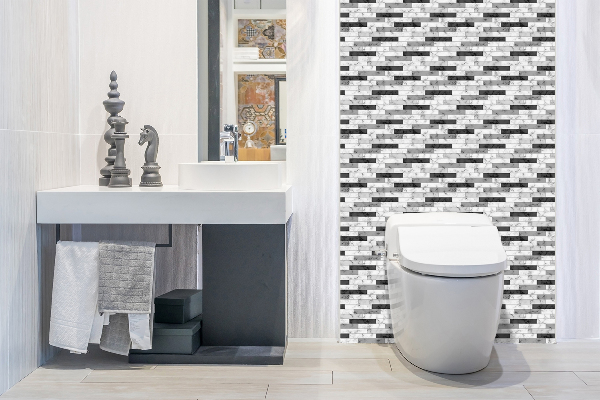 Revestimiento de pared de PVC Azulejos de mármol
