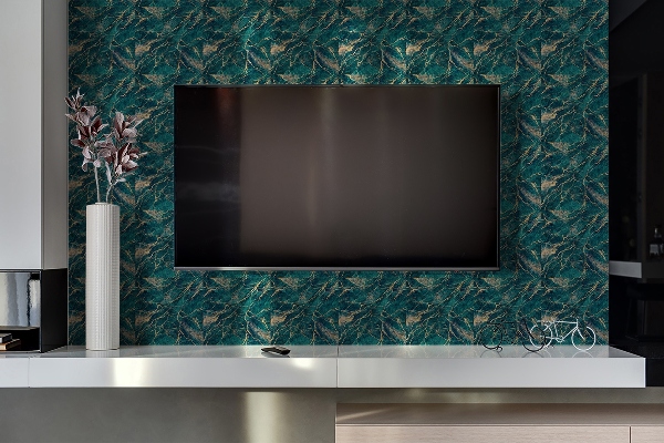Panel pared pvc Malachita verde